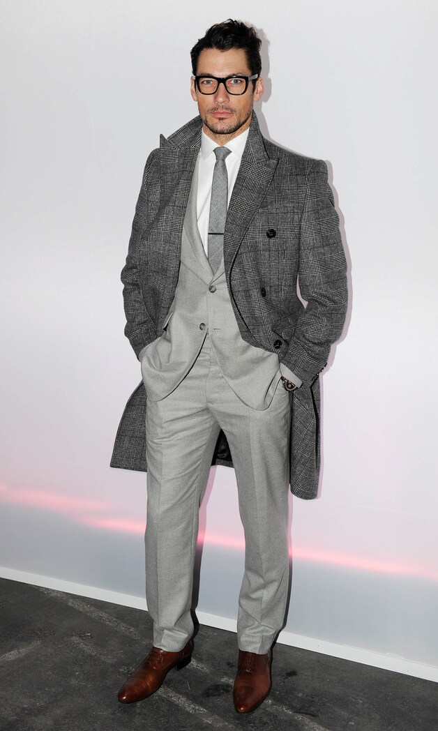 Het meest verdienende mannelijke model ter wereld, David Gandy, is eerder gespierd dan mager.