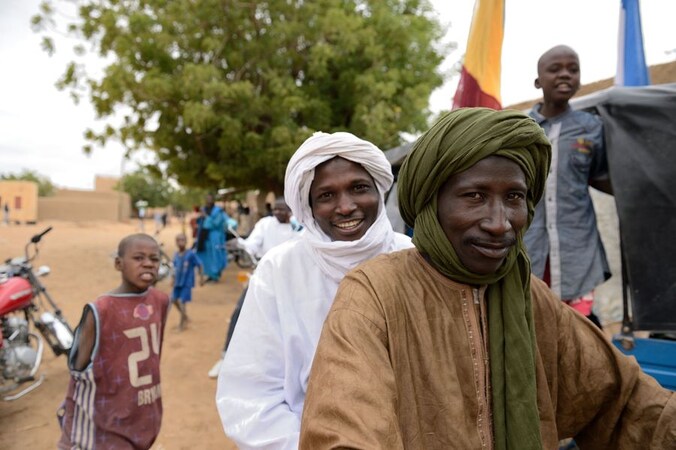 Touaregs in Mali.