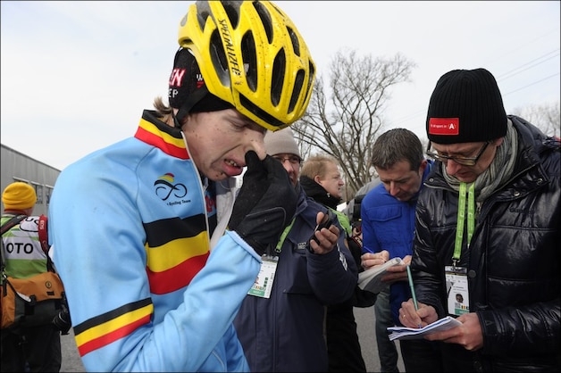 Yannick Peeters was achteraf bijzonder ontgoocheld