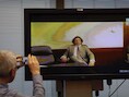 Tyler Hamilton getuigde via een videoconferentie.