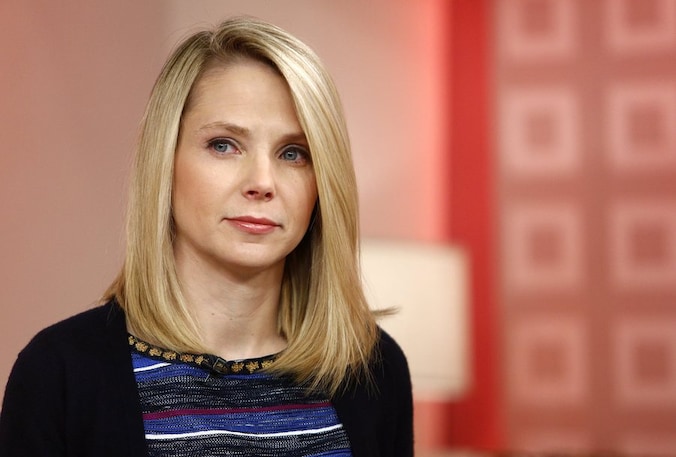 Yahoo-baas Marissa Mayer.