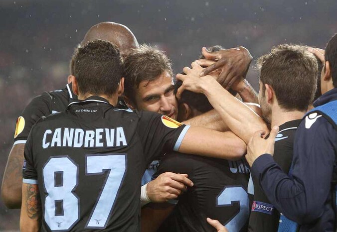 Lazio heeft een goede uitgangspositie te pakken.