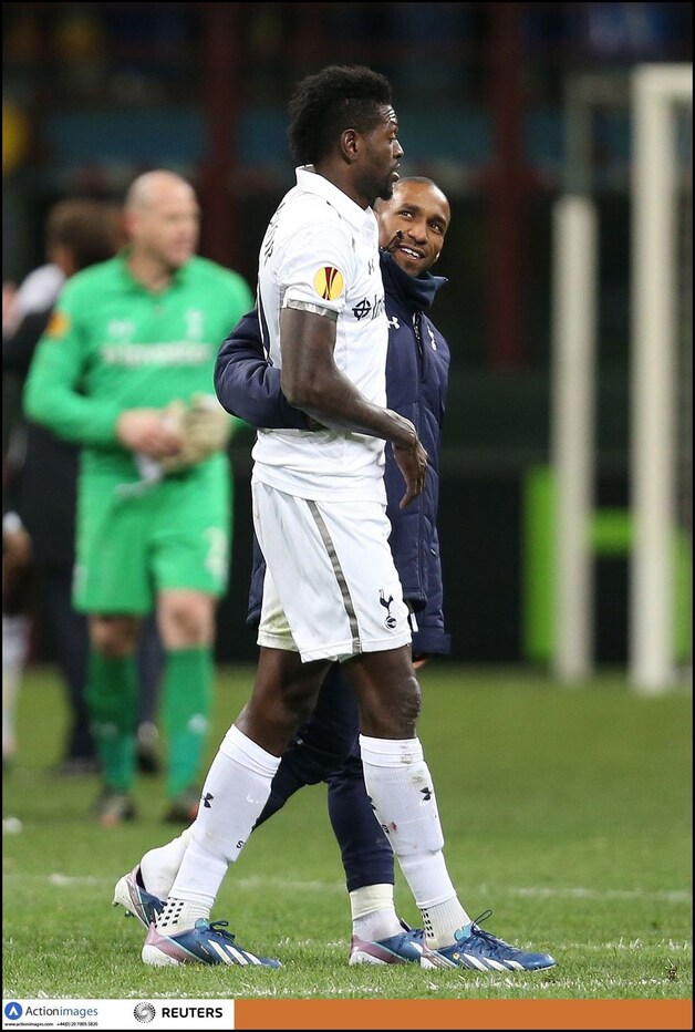 Adebayor werd het slachtoffer van racistische spreekkoren