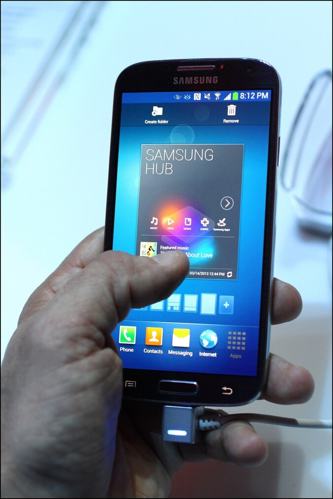 Vorige week werd de nieuwe Samsung S4 gelanceerd.