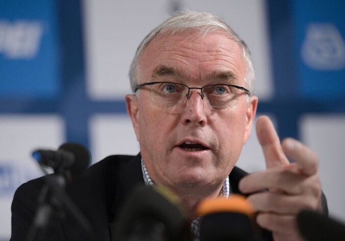 UCI-voorzitter Pat McQuaid.