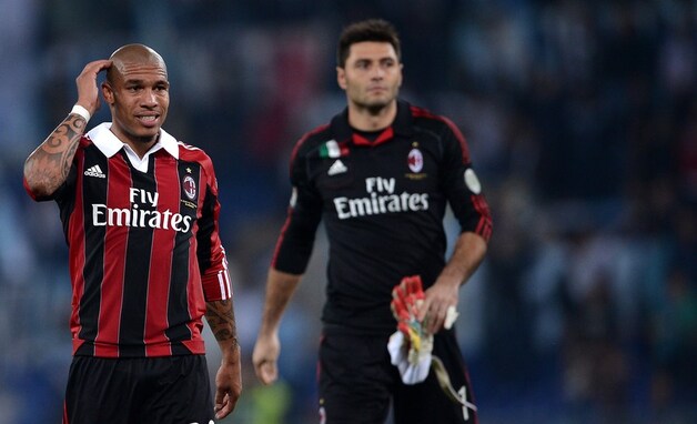 Nieuw verlies voor Nigel de Jong en AC Milan.