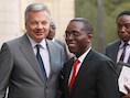Didier Reynders en Augustin Matata Ponyo.