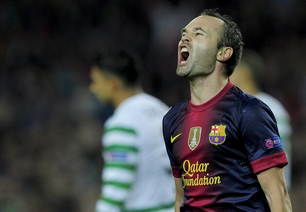 Iniesta maakte voor rust gelijk.