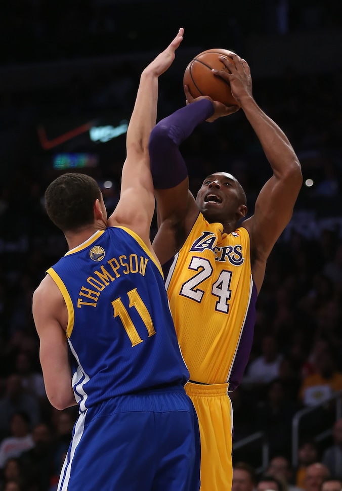 Kobe Bryant was weer op de afspraak.
