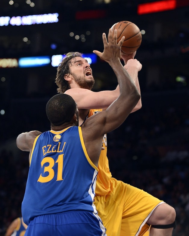 "Pau Gasol was geweldig", prees Bryant.