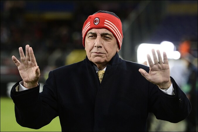 Adriano Galliani, algemeen directeur van AC Milan.