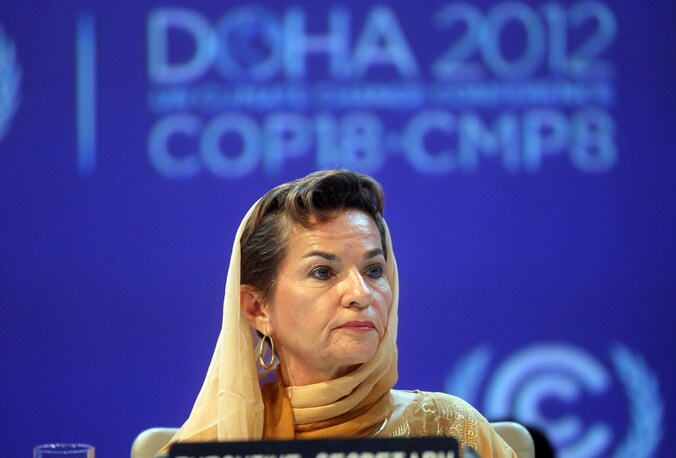 VN-klimaatchef Christiana Figueres.