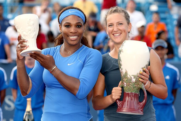 Serena Williams en Victoria Azarenka, de nummers één en twee.