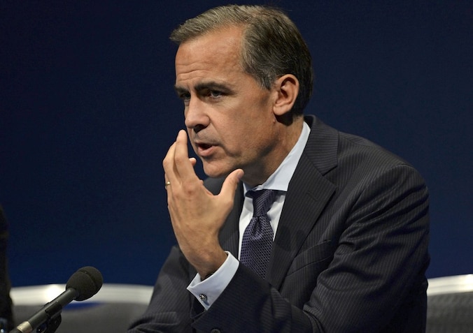 Mark Carney, gouverneur van de Bank of England.