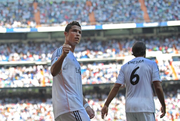 Ronaldo was goed voor zijn eerste goal in de Primera Division dit seizoen.