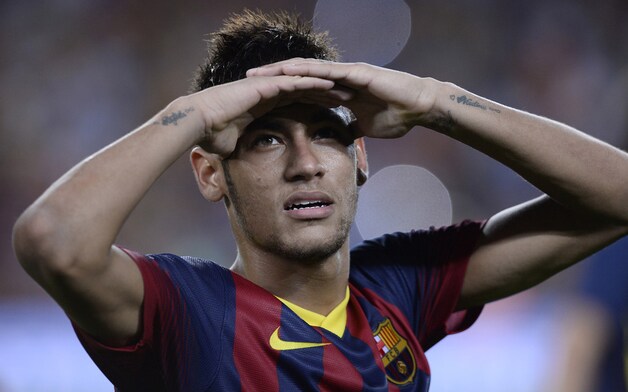 Neymar staat op plek vier.