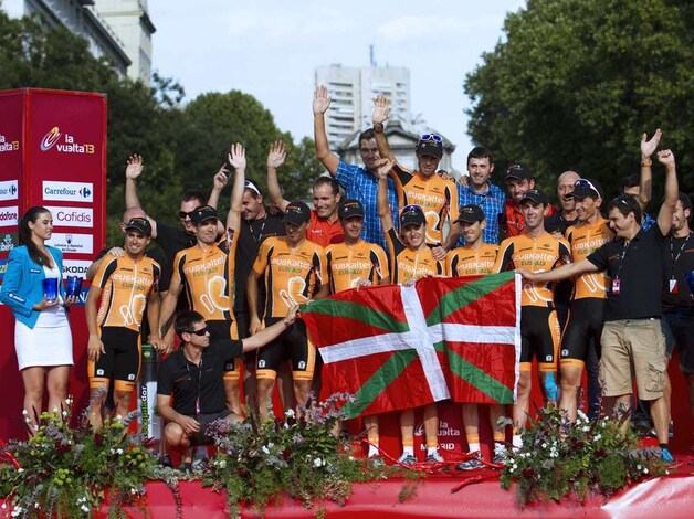 De ploeg won in de Vuelta het ploegenklassement.