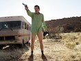 Een beeld uit de eerste aflevering van 'Breaking Bad'.