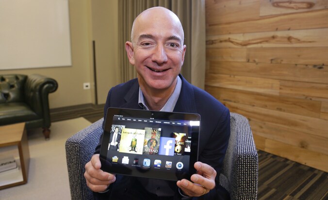 Jeff Bezos, CEO van Amazon.