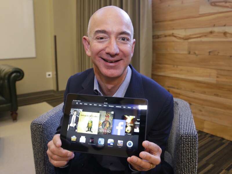 Jeff Bezos, CEO van Amazon.