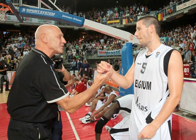Ledure (l) hier met Van Rossom (archief)