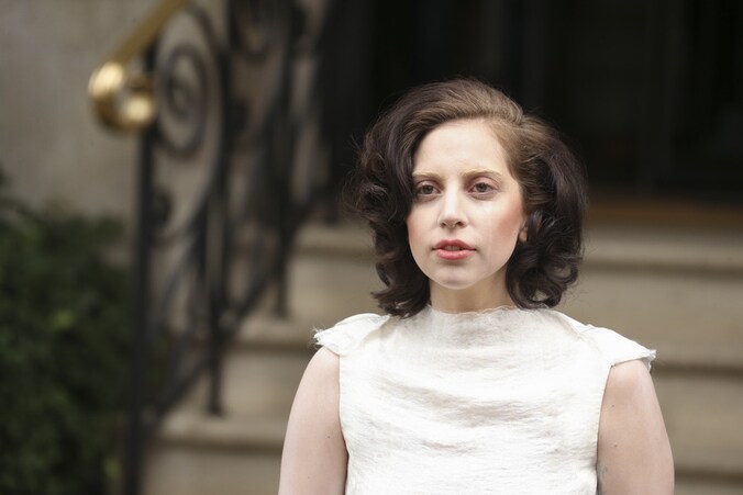 Lady Gaga afgelopen vrijdag in Londen.