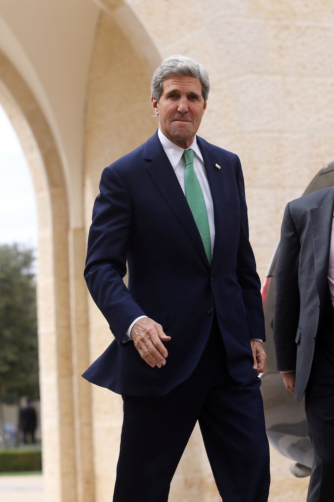 Amerikaans minister van Buitenlandse Zaken John Kerry.