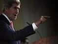 De Amerikaanse staatssecretaris John Kerry.