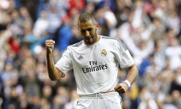 Ook Karim Benzema speelde weer een uitstekende partij.