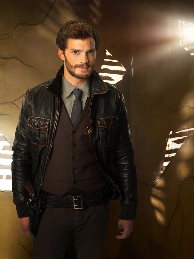 Jamie Dornan speelt Christian Grey.