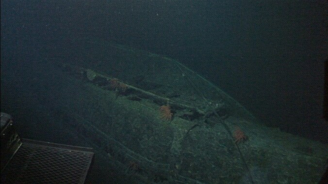 De in augustus gelokaliseerde onderzeeër.