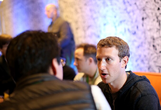 Mark Zuckerberg, CEO van Facebook.