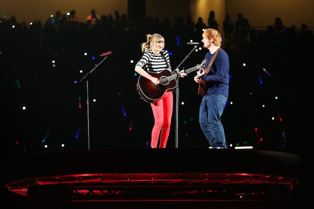 Taylor Swift en Ed Sheeran brengen samen een nummer op Taylors tournee