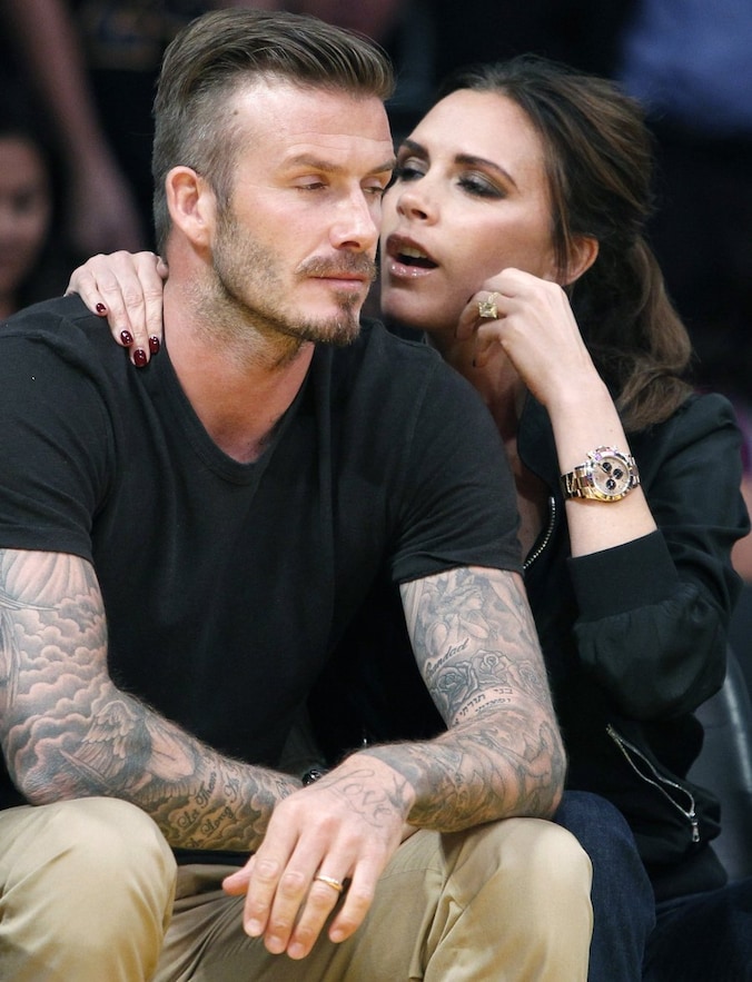 Victoria Beckham is fier op haar echtgenote.