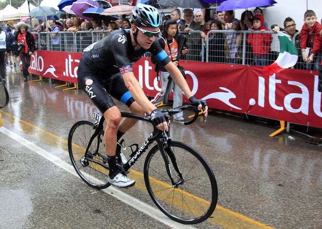 Bradley Wiggins startte niet voor de 13de etappe.