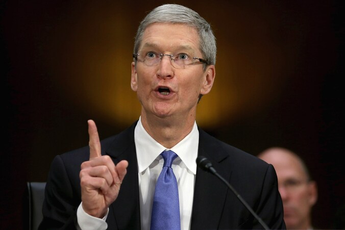 Apple-CEO, Tim Cook.