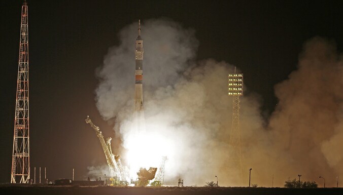 Een nieuwe crew vertrekt naar het ISS.