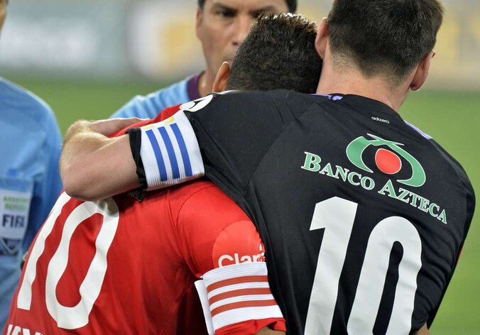 Messi en Neymar zijn al dikke vrienden.