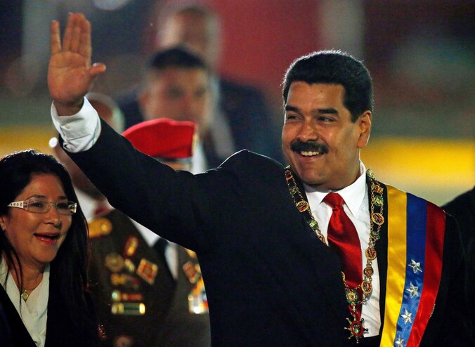 De Venezuelaanse president Nicolas Maduro.