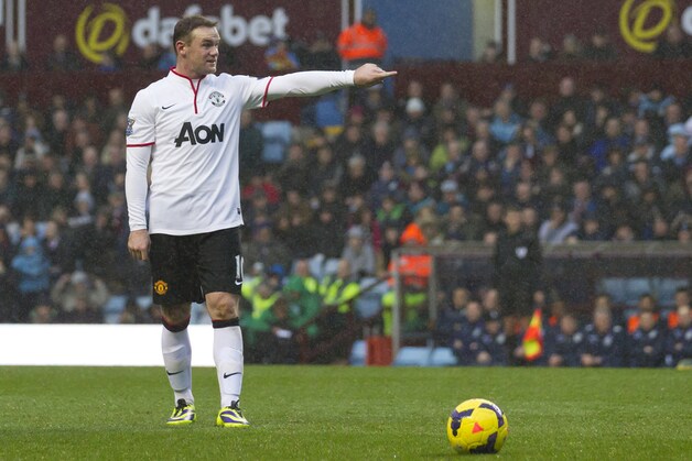 Moyes vertelde voor de wedstrijd dat hij Rooney moest missen.