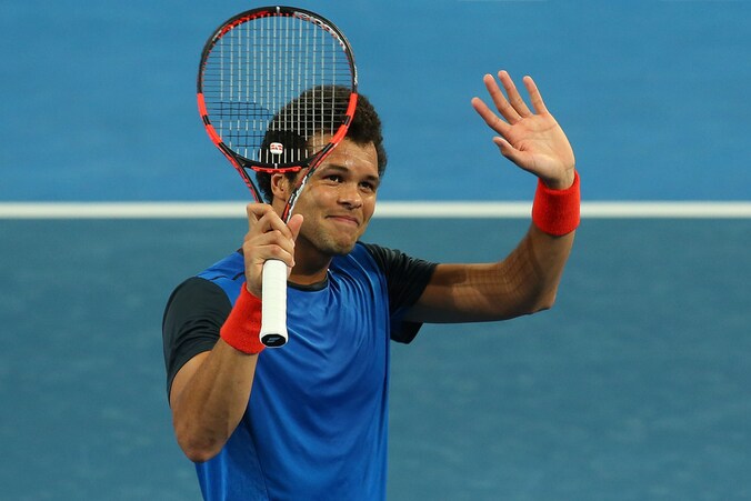 Jo-Wilfried Tsonga.