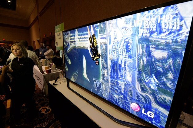 LG Ultra HD-televisie.