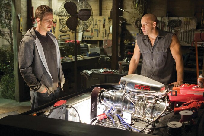 Paul Walker en Vin Diesel