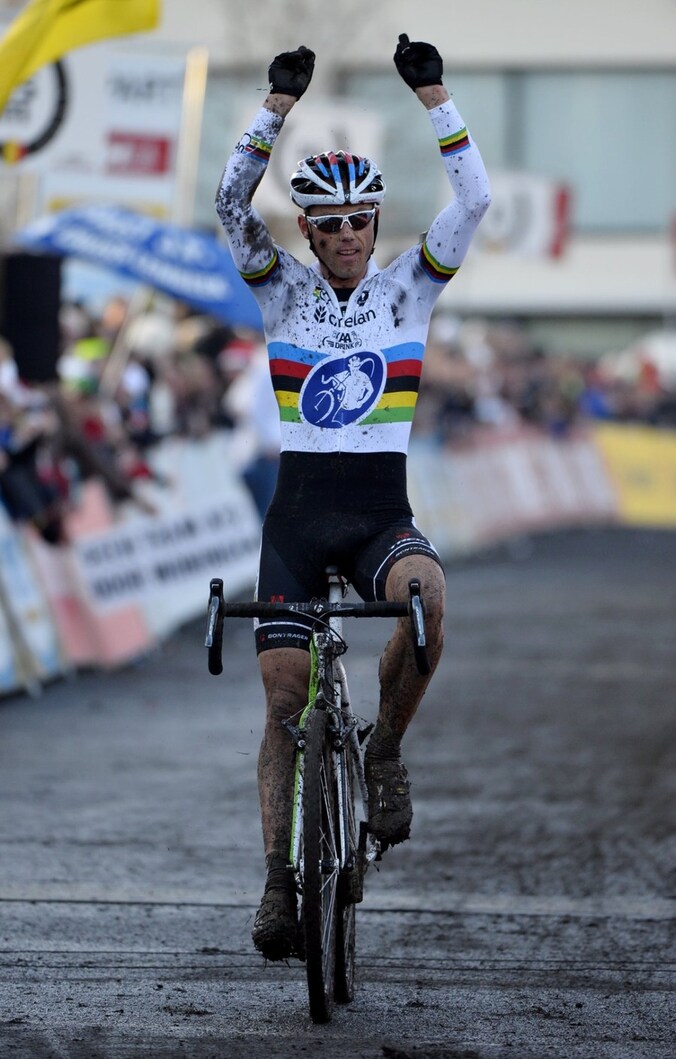 Wereldkampioen pakte zijn negende nationale titel in Waregem.