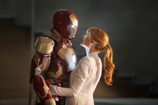 Een beeld uit de film 'Iron Man 3'