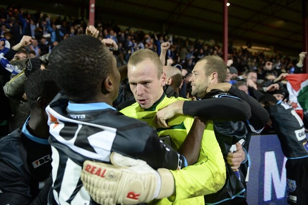 Matz Sels kroonde zich tot een van de Gentse bekerhelden door op zijn debuut meteen sterk te keepen.