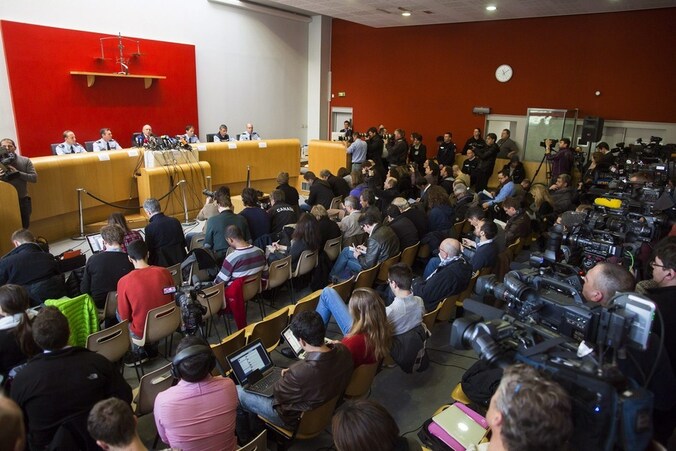 Persconferentie over de staat van Schumacher