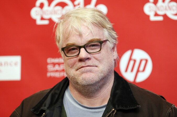 Acteur Philip Seymour op 19 januari 2014