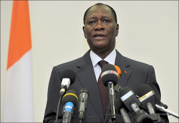 Alassane Ouattara.