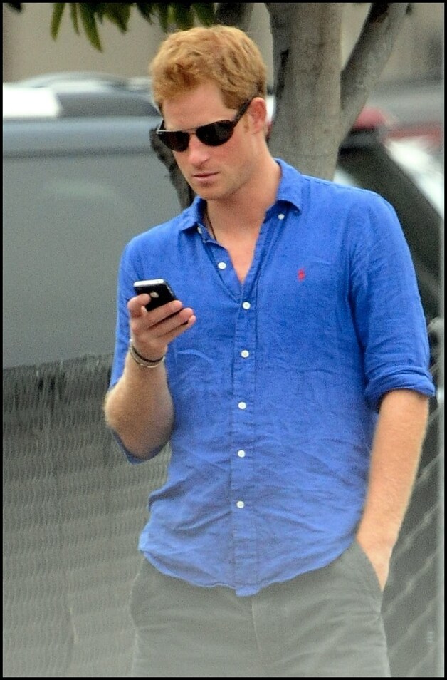 Prins Harry in Los Angeles.